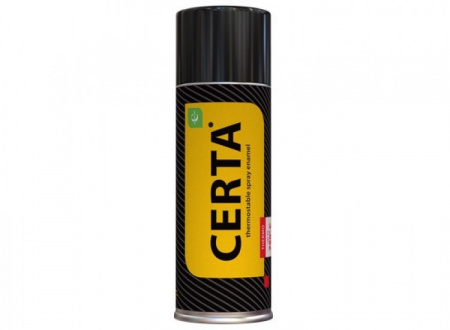 Эмаль термостойкая "CERTA" - серебристая